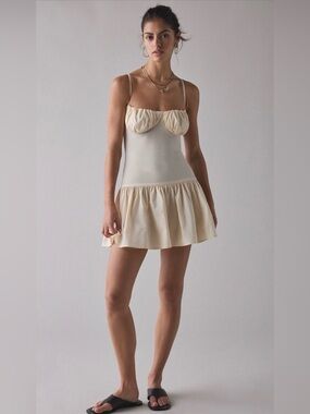 UO Lush Life Voluminous Mini Dress NWT